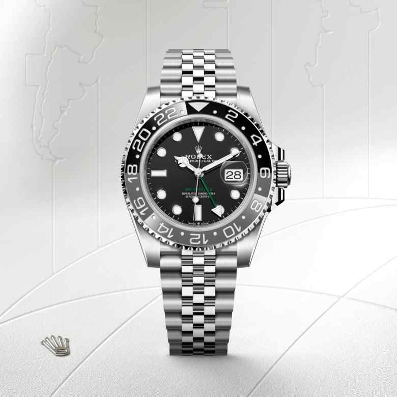 Rolex GMT-Master II in Oystersteel, M126710GRNR-0003 - Clarkson Jewelers