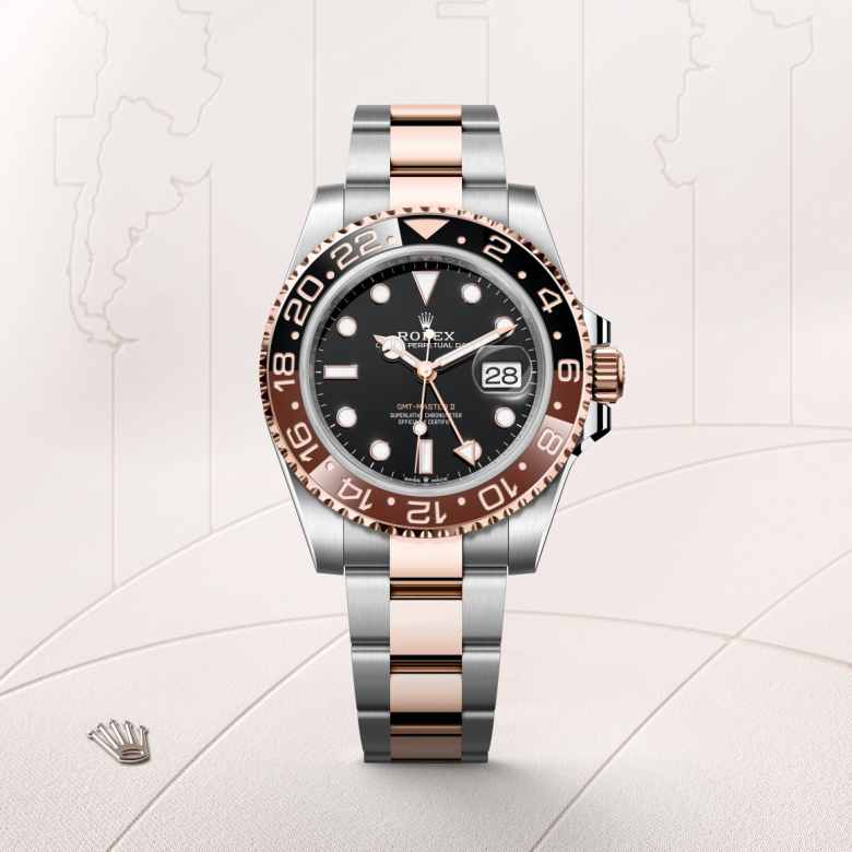 Rolex GMT-Master II in Everose Rolesor - combination of Oystersteel and Everose gold, M126711CHNR-0002 - Jewelers Trade Shop