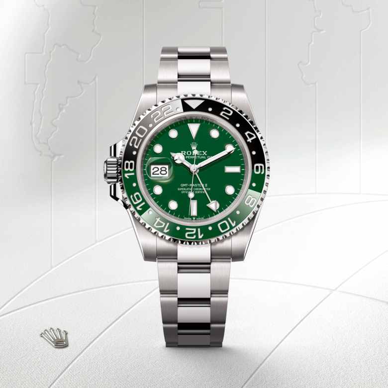 Rolex GMT-Master II in 18 kt white gold, M126729VTNR-0001 - Little Switzerland