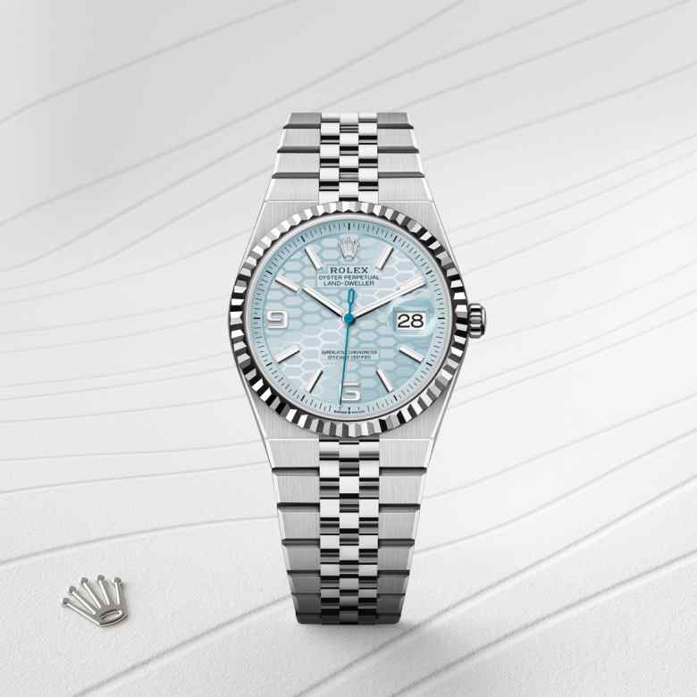 Rolex Land-Dweller in Platinum, M127236-0001 - Walters & Hogsett