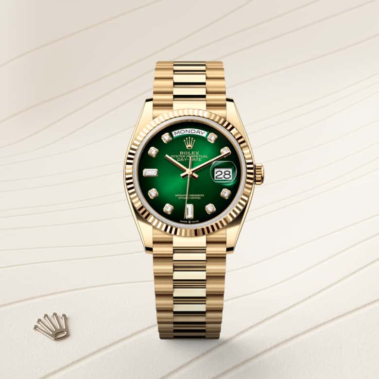 Rolex Day-Date in 18 kt yellow gold, M128238-0069 - Lenox Jewelers