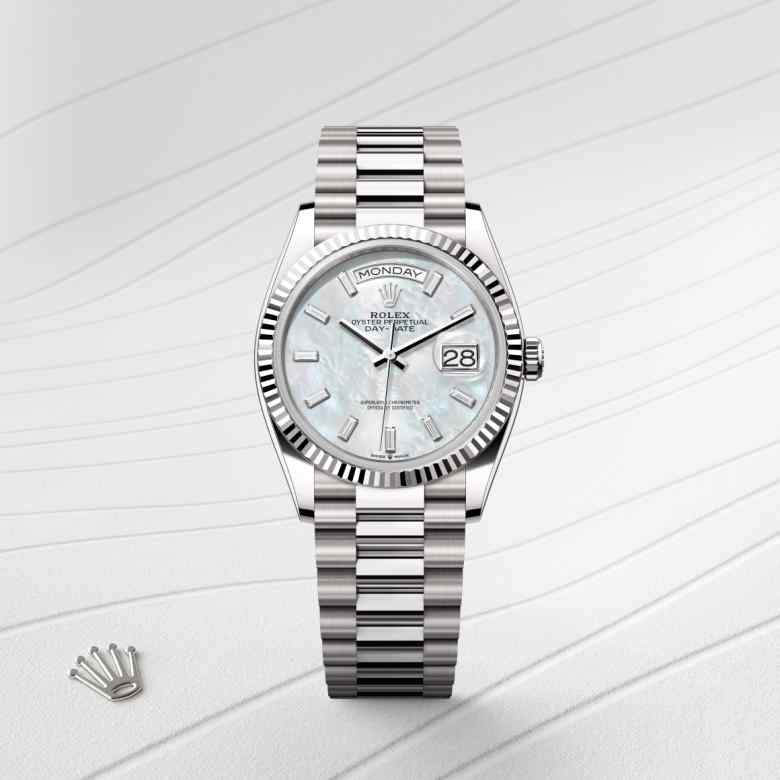 Rolex Day-Date in 18 kt white gold, M128239-0065 - Richter & Phillips