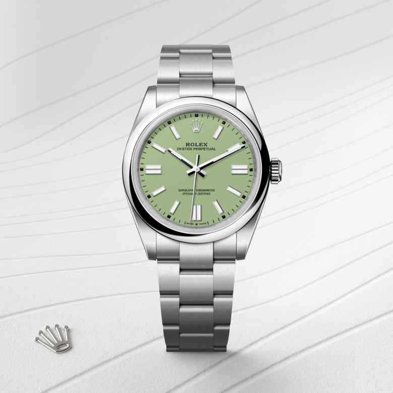 Rolex Oyster Perpetual in Oystersteel, M134300-0006 - Blakemans Jewelry