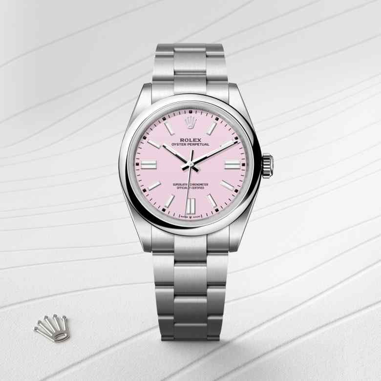 Rolex Oyster Perpetual in Oystersteel, M134300-0013 - Walters & Hogsett