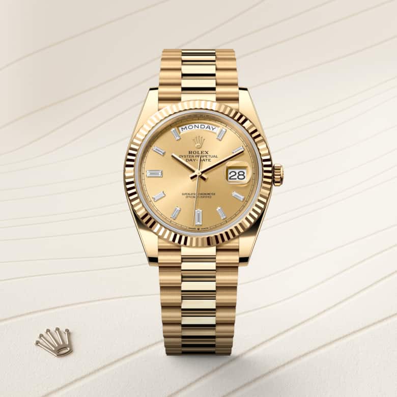 Rolex Day-Date in 18 kt yellow gold, M228238-0005 - Little Switzerland