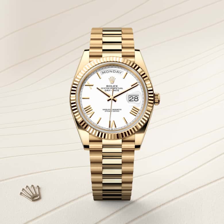 Rolex Day-Date in 18 kt yellow gold, M228238-0042 - Meierotto Jewelers