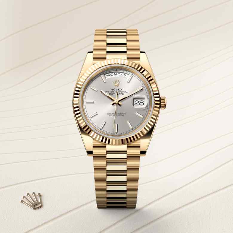 Rolex Day-Date in 18 kt yellow gold, M228238-0066 - Clarkson Jewelers