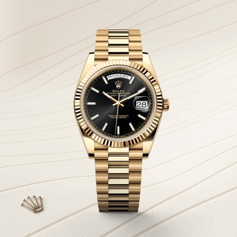 Rolex Day-Date in 18 kt yellow gold, M228238-0067 - Little Switzerland