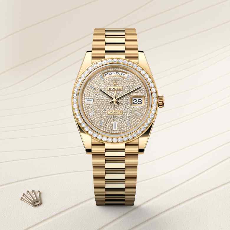 Rolex Day-Date in 18 kt yellow gold, M228348RBR-0037 - Richter & Phillips