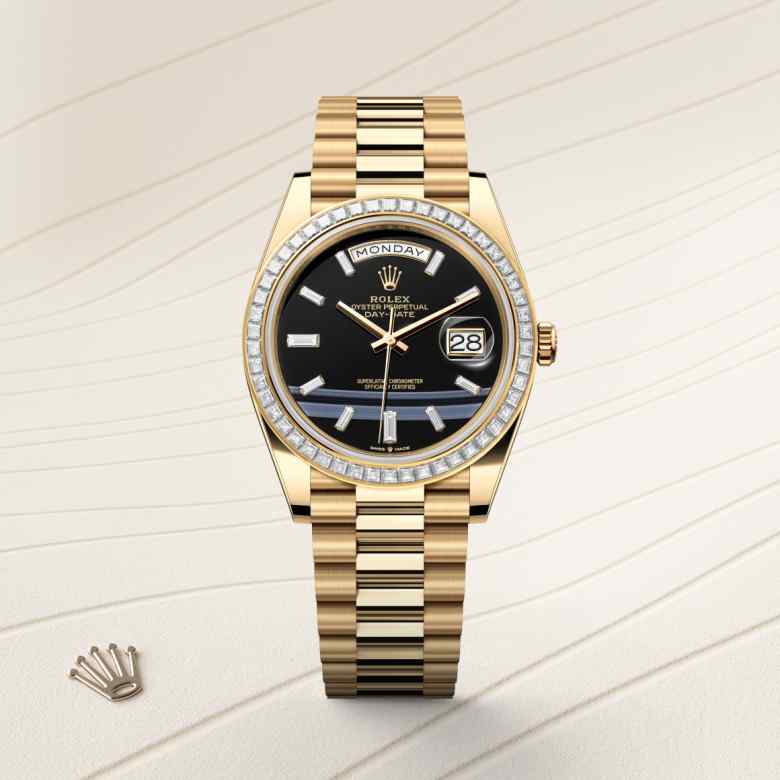Rolex Day-Date in 18 kt yellow gold, M228398TBR-0038 - Lenox Jewelers