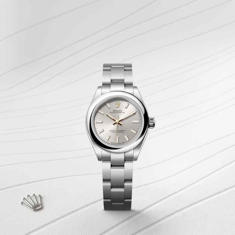 Rolex Oyster Perpetual in Oystersteel, M276200-0001 - Clarkson Jewelers