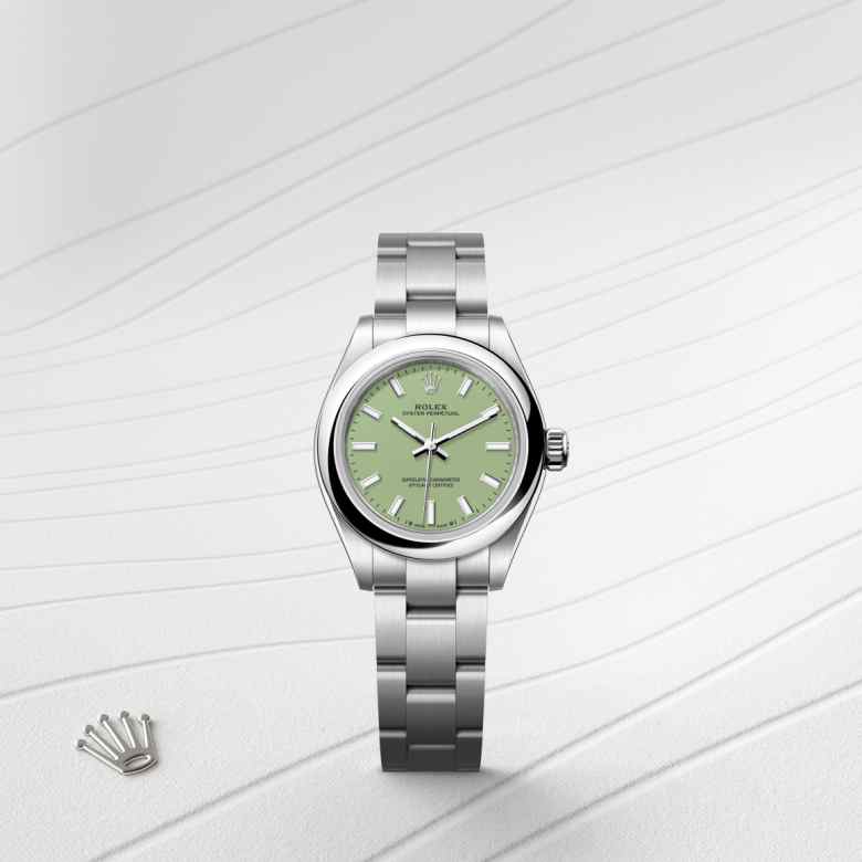 Rolex Oyster Perpetual in Oystersteel, M276200-0006 - Little Switzerland