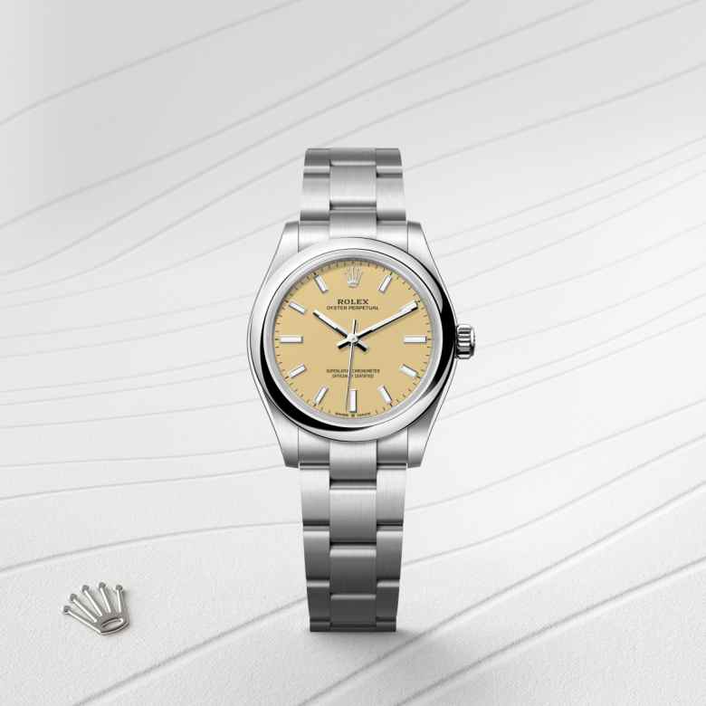 Rolex Oyster Perpetual in Oystersteel, M277200-0013 - Walters & Hogsett