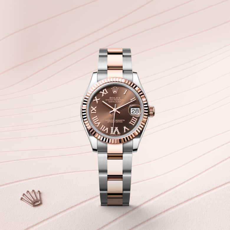 Rolex Datejust in Everose Rolesor - combination of Oystersteel and Everose gold, M278271-0003 - Richter & Phillips