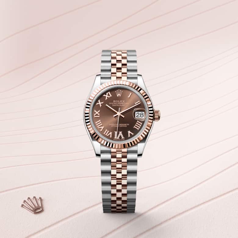 Rolex Datejust in Everose Rolesor - combination of Oystersteel and Everose gold, M278271-0004 - Richter & Phillips