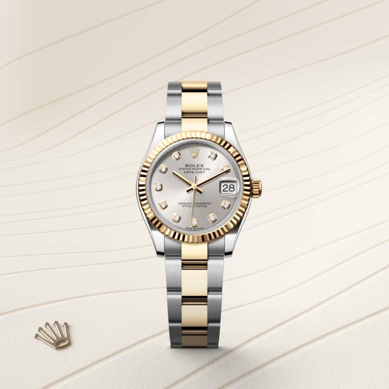 Rolex Datejust in Yellow Rolesor - combination of Oystersteel and yellow gold, M278273-0019 - Clarkson Jewelers