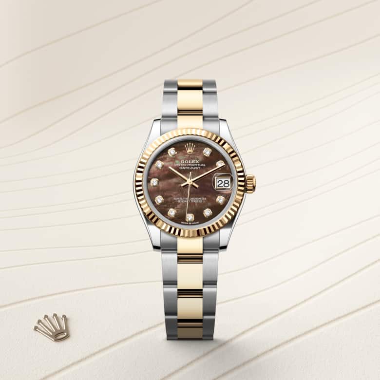 Rolex Datejust in Yellow Rolesor - combination of Oystersteel and yellow gold, M278273-0023 - Lenox Jewelers
