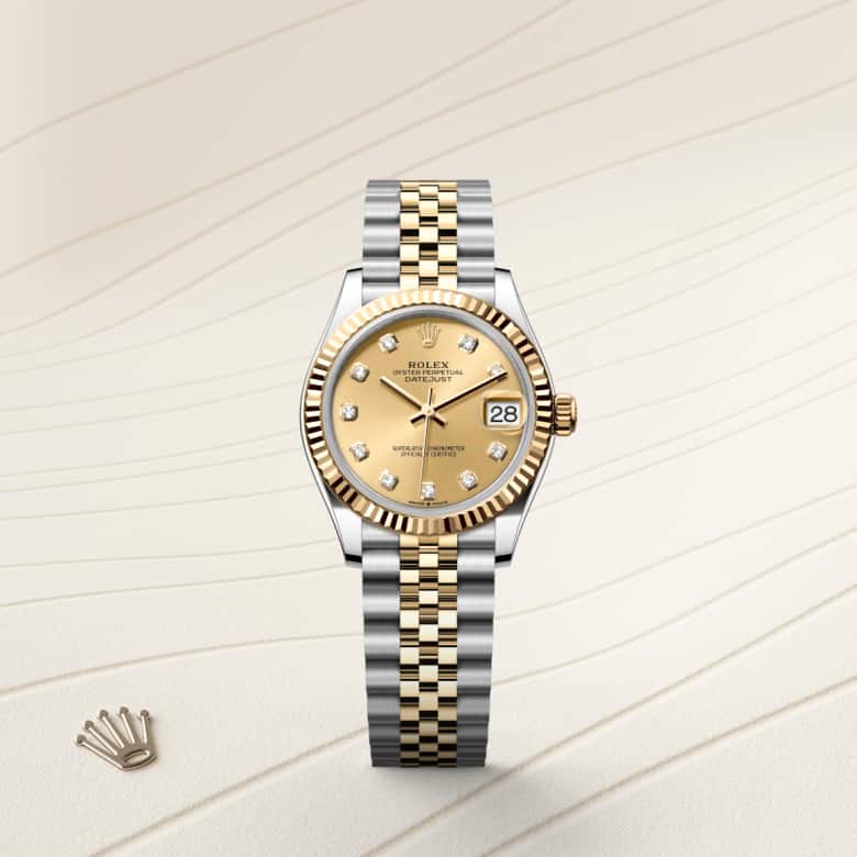 Rolex Datejust in Yellow Rolesor - combination of Oystersteel and yellow gold, M278273-0026 - Walters & Hogsett