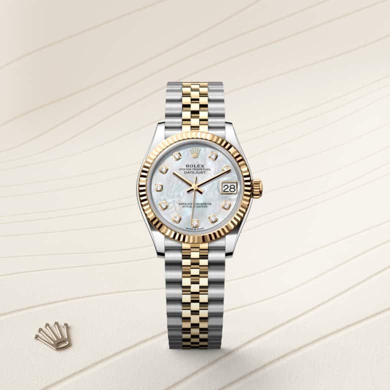 Rolex Datejust in Yellow Rolesor - combination of Oystersteel and yellow gold, M278273-0028 - Orrs Jewelers