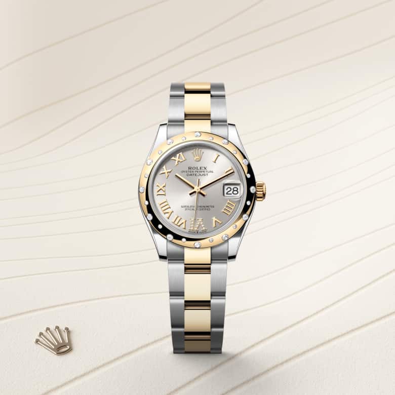 Rolex Datejust in Yellow Rolesor - combination of Oystersteel and yellow gold, M278343RBR-0003 - Walters & Hogsett
