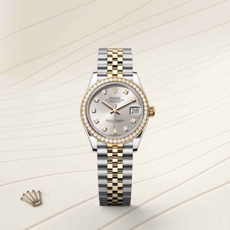 Rolex Datejust in Yellow Rolesor - combination of Oystersteel and yellow gold, M278383RBR-0020 - Meierotto Jewelers