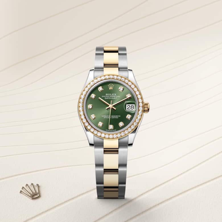 Rolex Datejust in Yellow Rolesor - combination of Oystersteel and yellow gold, M278383RBR-0029 - Meierotto Jewelers