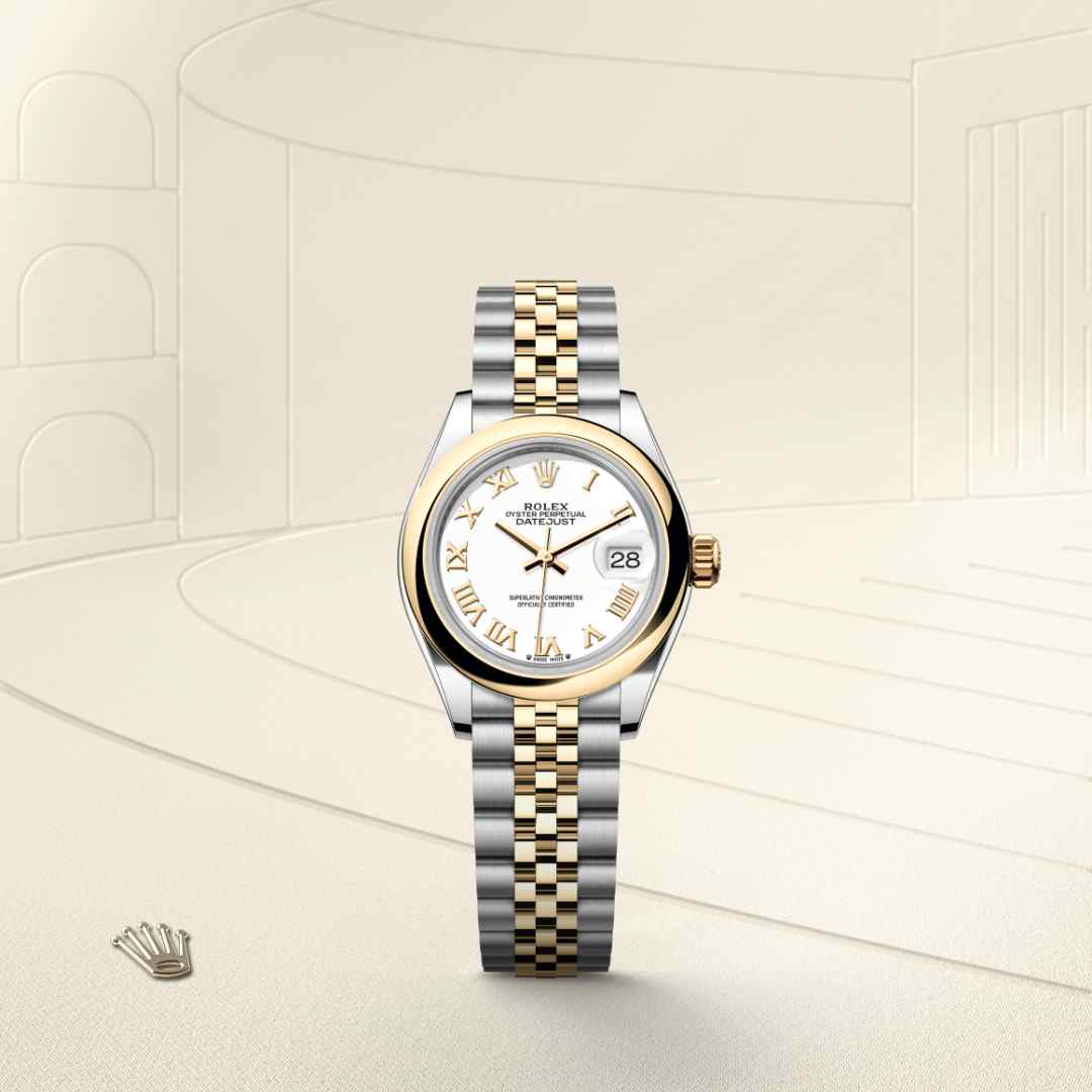 Rolex Lady-Datejust in Yellow Rolesor - combination of Oystersteel and yellow gold, M279163-0023 - Richter & Phillips Jewelers