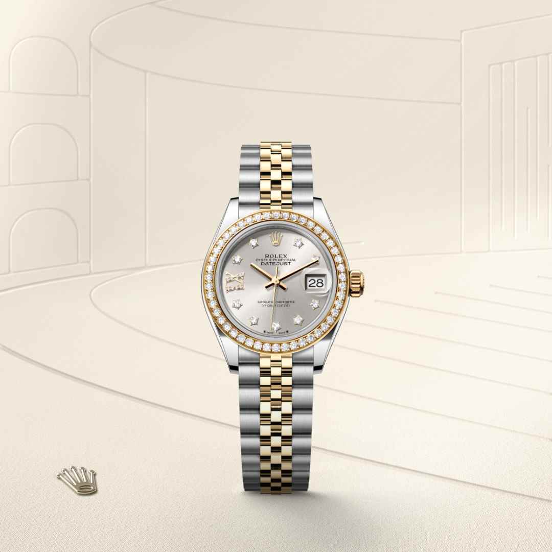 Rolex Lady-Datejust in Yellow Rolesor - combination of Oystersteel and yellow gold, M279383RBR-0003 - Meierotto Jewelers