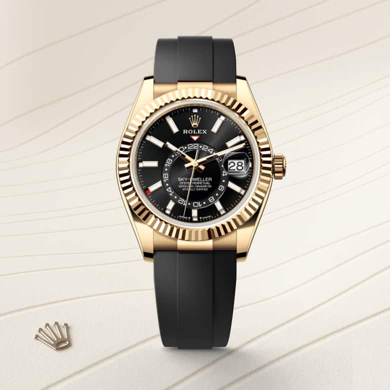 Rolex Sky-Dweller in 18 kt yellow gold, M336238-0002 - Little Switzerland