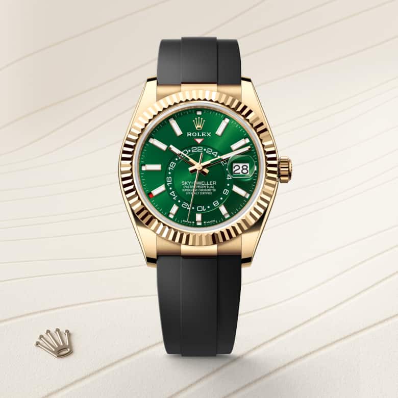 Rolex Sky-Dweller in 18 kt yellow gold, M336238-0004 - Orrs Jewelers