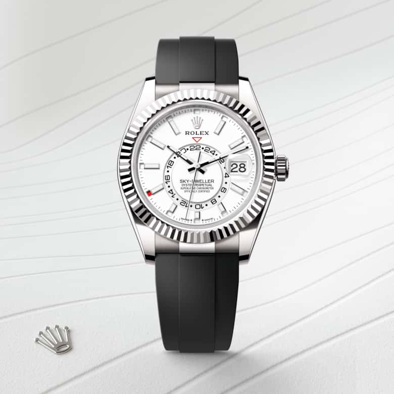 Rolex Sky-Dweller in 18 kt white gold, M336239-0003 - Walters & Hogsett