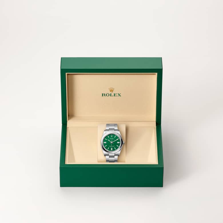 Rolex Oyster Perpetual in Oystersteel, M126000-0005 - Walters & Hogsett