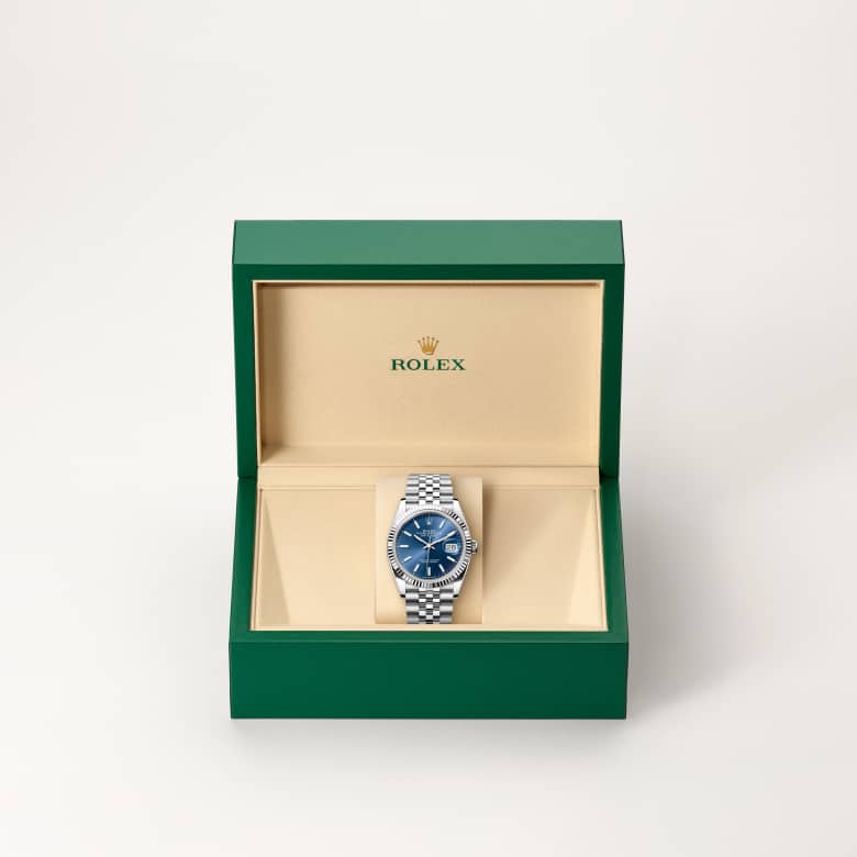 Rolex Datejust in White Rolesor - combination of Oystersteel and white gold, M126234-0017 - Richter & Phillips