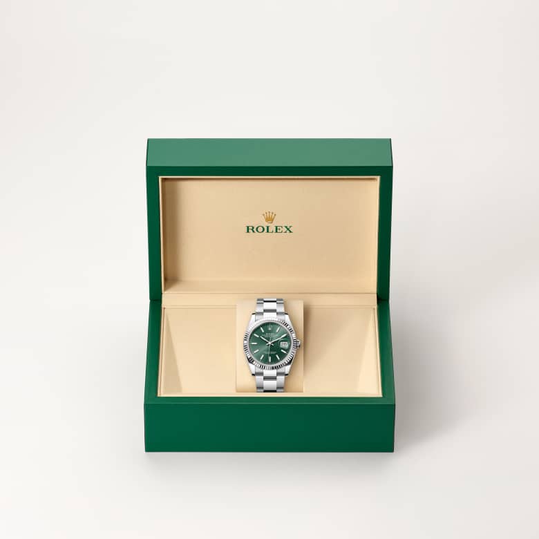 Rolex Datejust in White Rolesor - combination of Oystersteel and white gold, M126234-0052 - Richter & Phillips