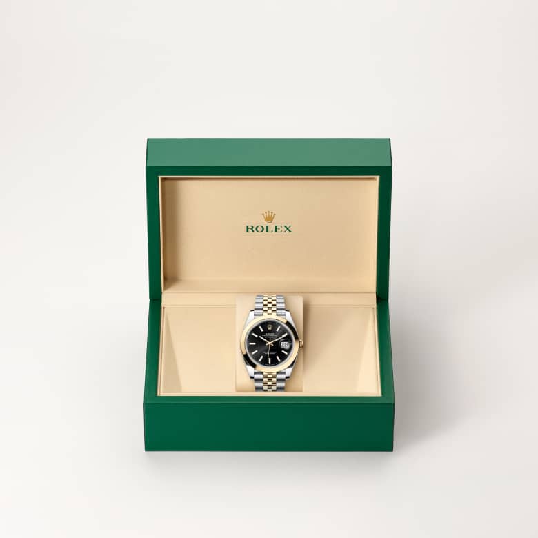 Rolex Datejust in Yellow Rolesor - combination of Oystersteel and yellow gold, M126303-0014 - Meierotto Jewelers