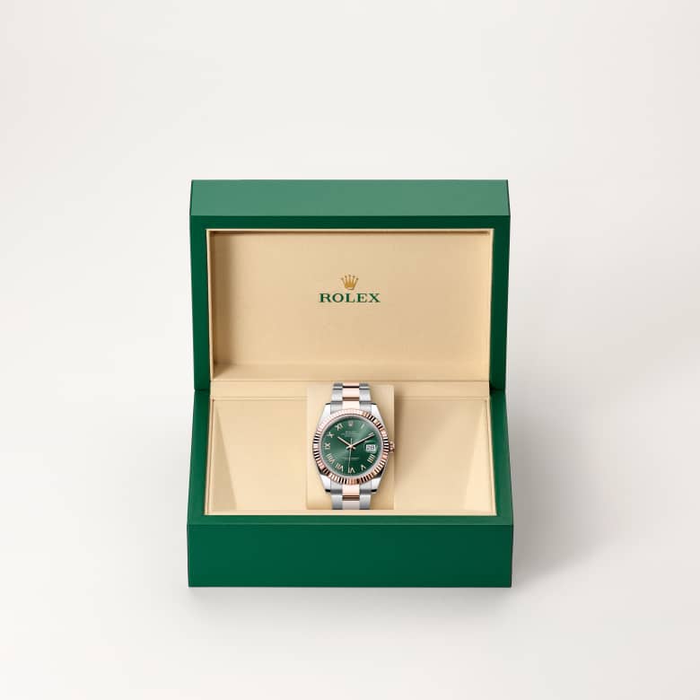 Rolex Datejust in Everose Rolesor - combination of Oystersteel and Everose gold, M126331-0021 - Walters & Hogsett