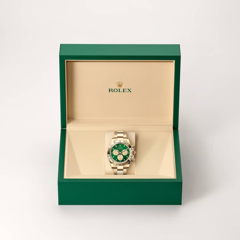 Rolex Cosmograph Daytona in 18 kt yellow gold, M126508-0008 - Meierotto Jewelers