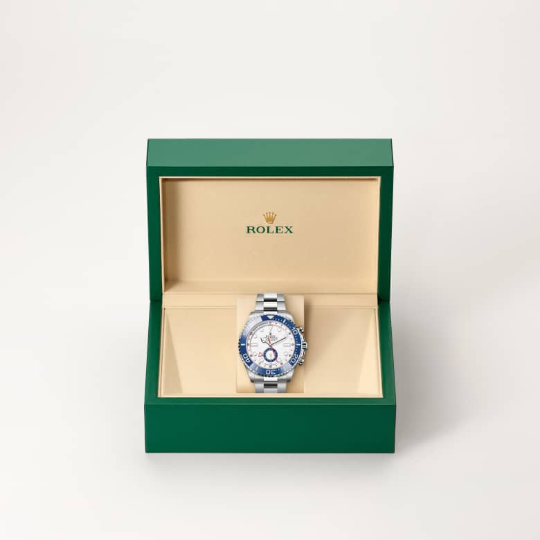 Rolex Yacht-Master II in Oystersteel, M126680-0001 - Meierotto Jewelers
