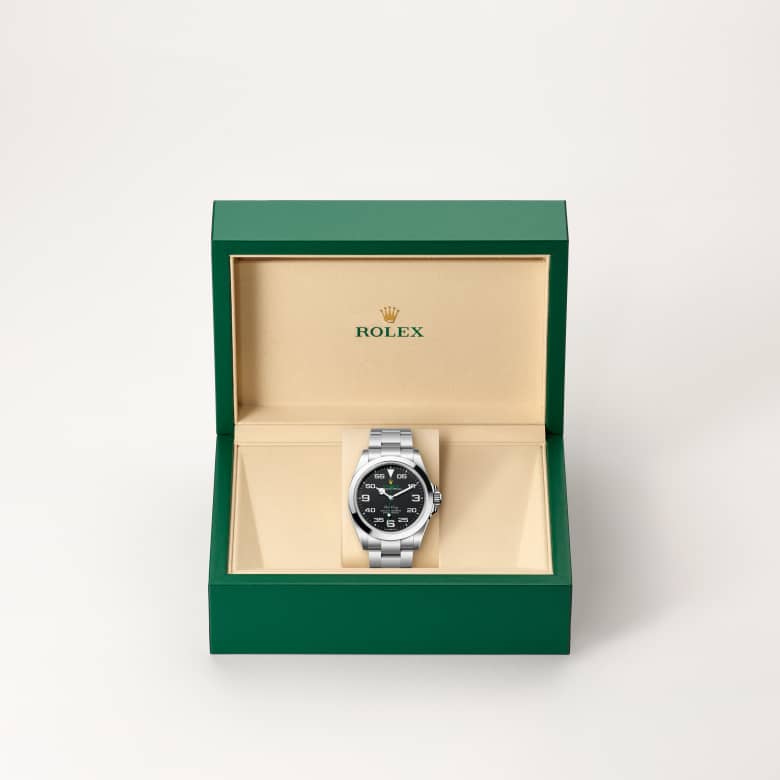 Rolex Air-King in Oystersteel, M126900-0001 - Clarkson Jewelers