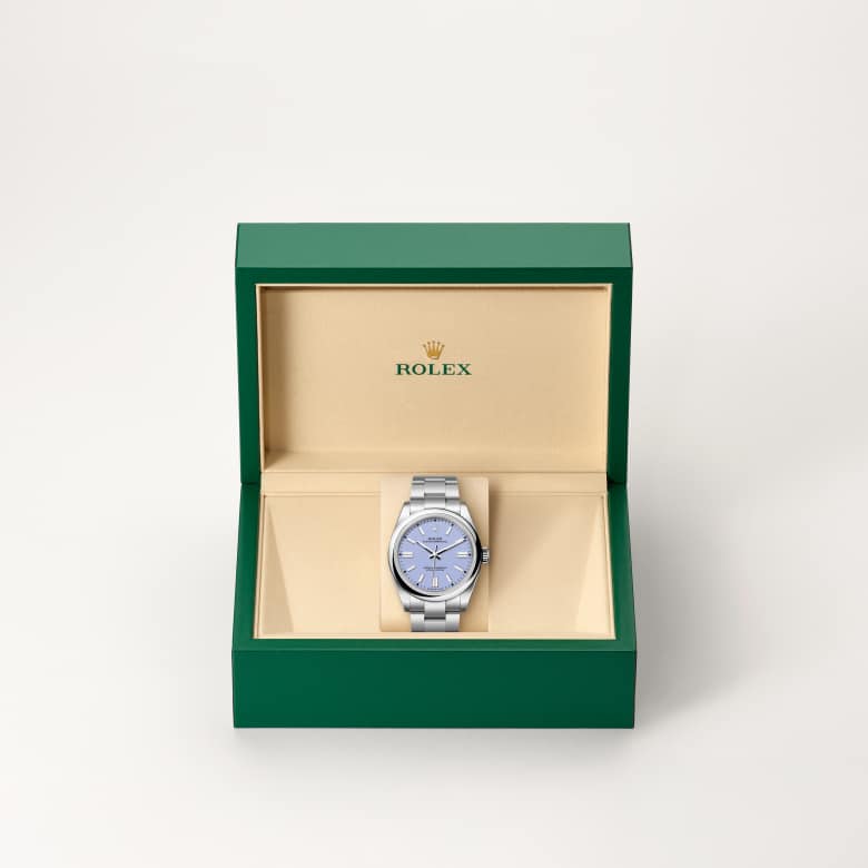 Rolex Oyster Perpetual in Oystersteel, M134300-0012 - Little Switzerland