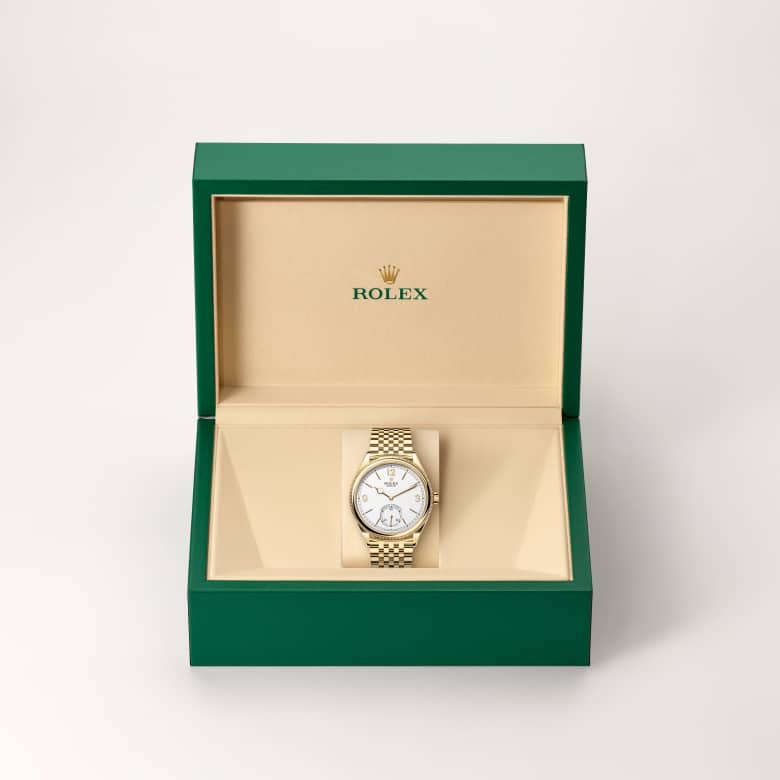Rolex 1908 in 18 kt yellow gold, M52508-0008 - Meierotto Jewelers
