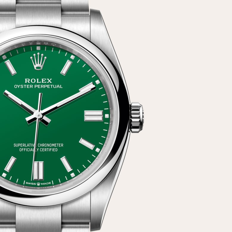 Rolex Oyster Perpetual in Oystersteel, M126000-0005 - Walters & Hogsett