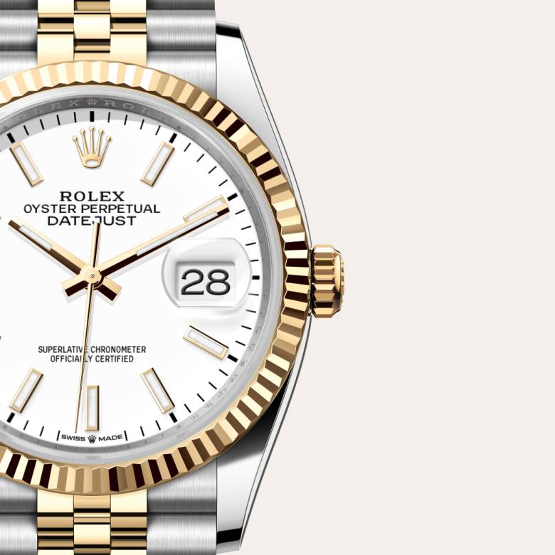 Rolex Datejust in Yellow Rolesor - combination of Oystersteel and yellow gold, M126233-0019 - Richter & Phillips