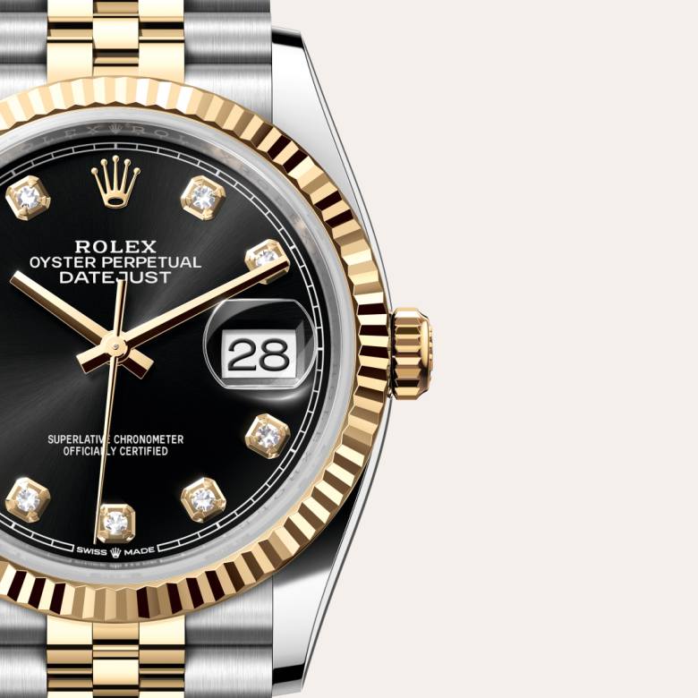Rolex Datejust in Yellow Rolesor - combination of Oystersteel and yellow gold, M126233-0021 - Little Switzerland