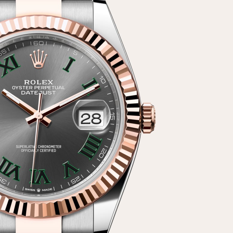 Rolex Datejust in Everose Rolesor - combination of Oystersteel and Everose gold, M126331-0015 - Lenox Jewelers