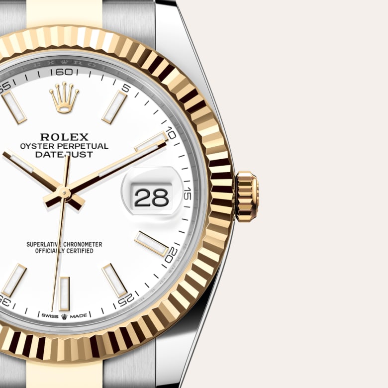 Rolex Datejust in Yellow Rolesor - combination of Oystersteel and yellow gold, M126333-0015 - Little Switzerland