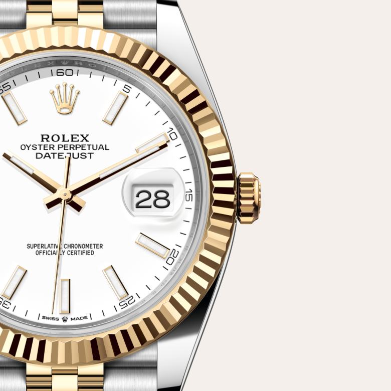 Rolex Datejust in Yellow Rolesor - combination of Oystersteel and yellow gold, M126333-0016 - Little Switzerland