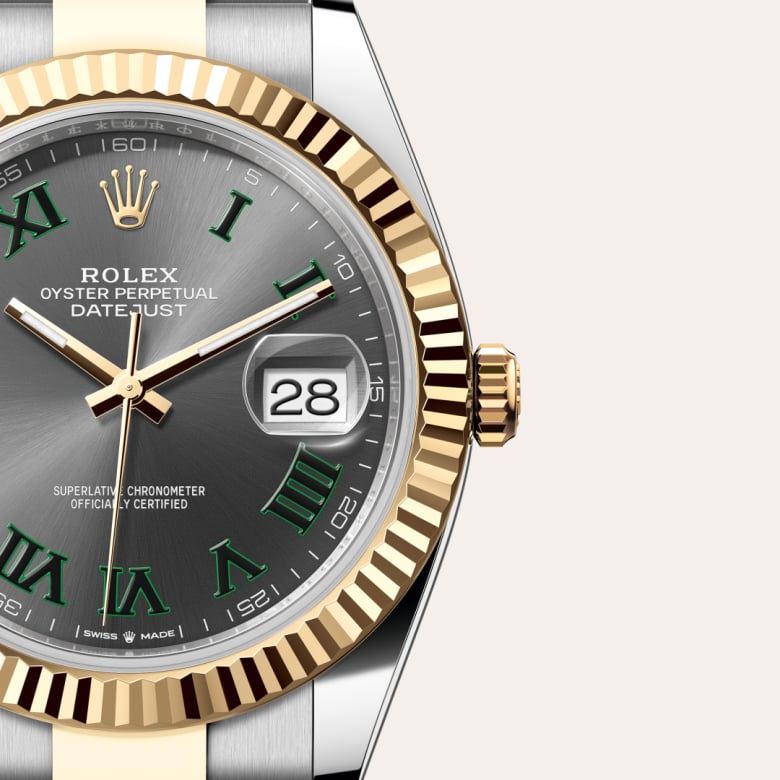 Rolex Datejust in Yellow Rolesor - combination of Oystersteel and yellow gold, M126333-0019 - Meierotto Jewelers