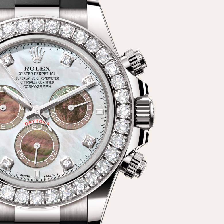 Rolex Cosmograph Daytona in 18 kt white gold, M126589RBR-0001 - Meierotto Jewelers