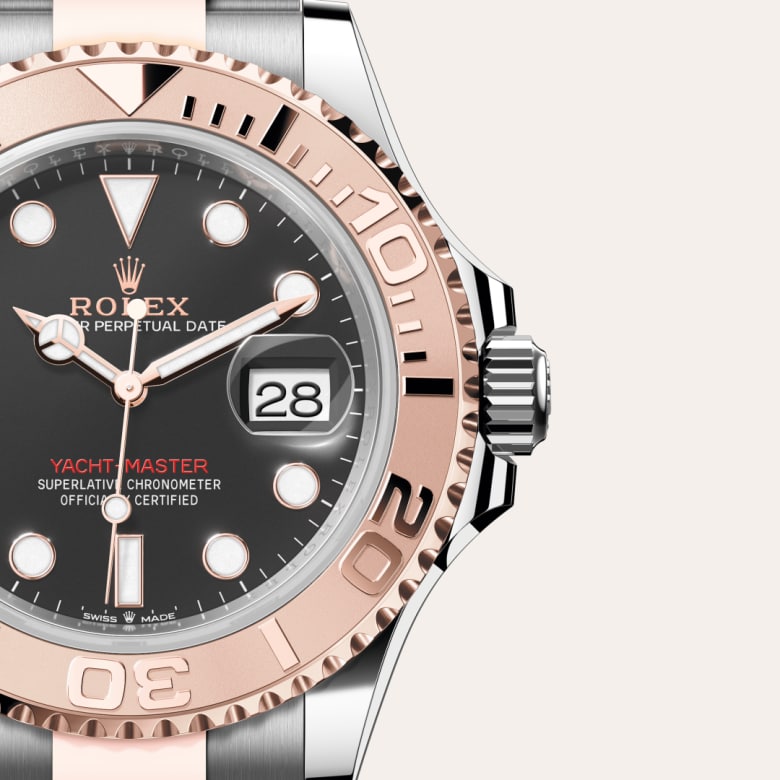 Rolex Yacht-Master in Everose Rolesor - combination of Oystersteel and Everose gold, M126621-0002 - Walters & Hogsett